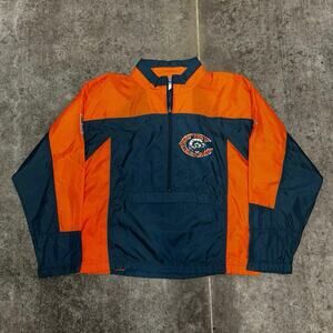Vintage 90's Apex One Chicago Bears Light Weight Windbreaker Jacket Medium